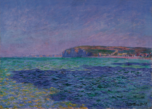 Monet, Shadows on the Sea